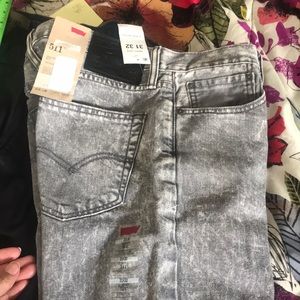 Levi’s 511 Slim Fit Gray-wash jeans - w31, L32 New